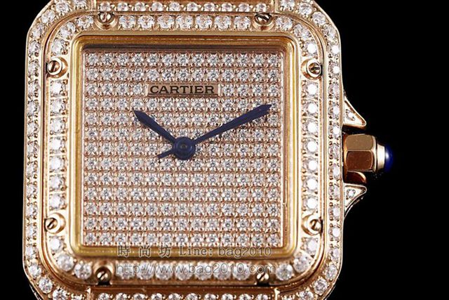 Cartier手錶 奢華珠寶飾品 Panthère de Cartier女神腕表 卡地亞高端女表  hds1262